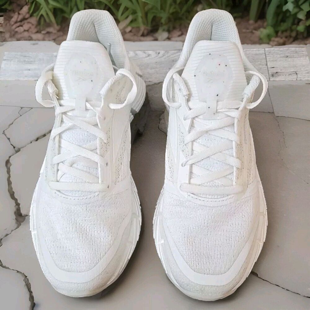 REEBOX FLOATZIG 1 White Specs Women Running Walking Sneakers 100206605 NWB